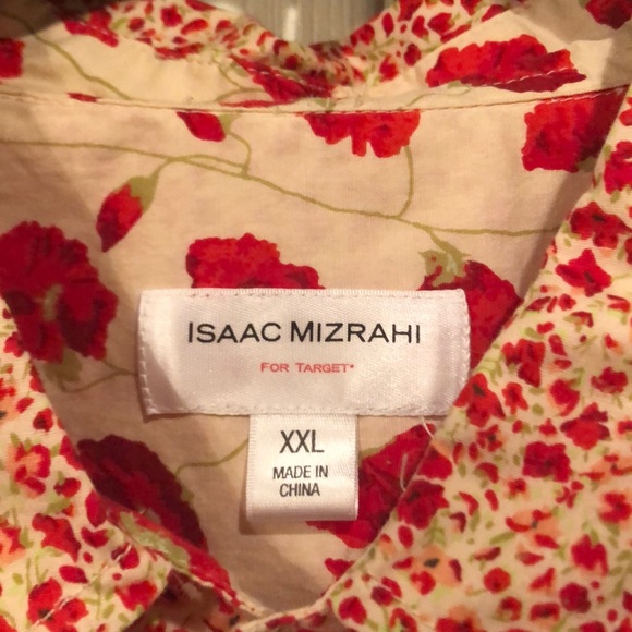 Isaac Mizrahi XXL Button Down Shirt - Picture 3 of 3